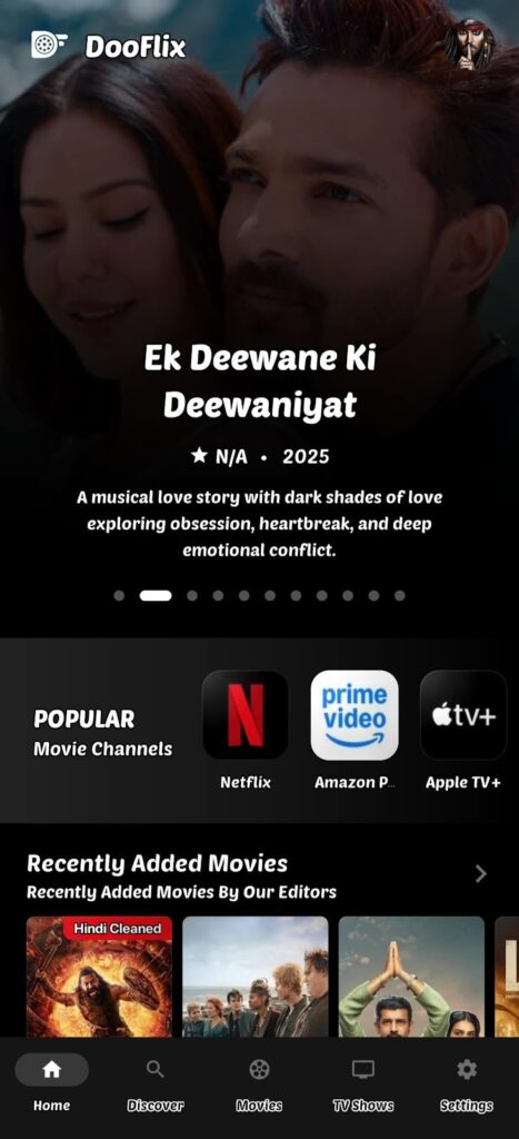 download dooflix for IOS